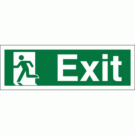 Fire Exit Sign - 4375 - Final Exit