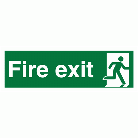 Fire Exit Sign - 4640 - Final Exit