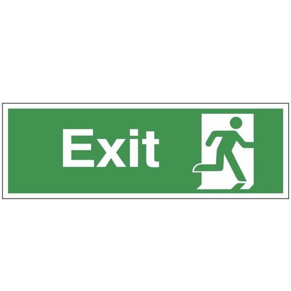 Ex Exit Sign Fire Exit Sign - EX