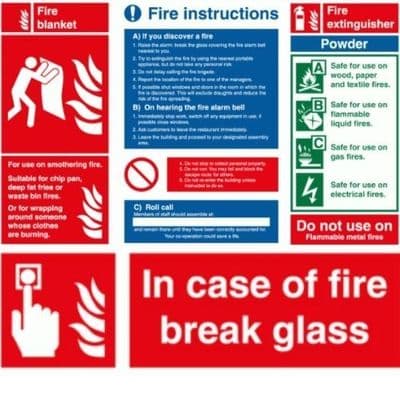 Fire Safety Signage