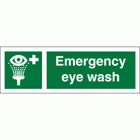 First Aid Sign - Emergency Eye Wash (4177)