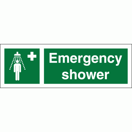 First Aid Sign - Emergency Showers (4176)