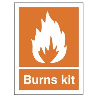 First Aid Sign - FA - Burns Kit