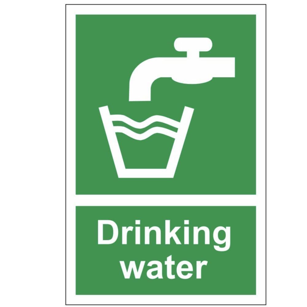 First Aid Sign - FA - Drinking Water And Tap Symbol