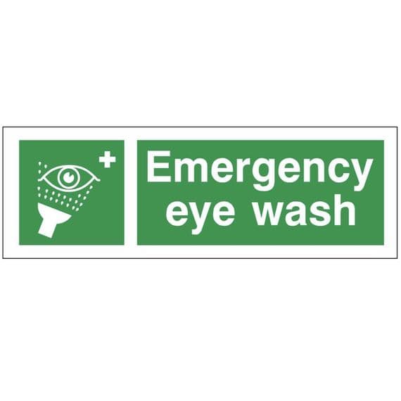 First Aid Sign - FA - Emergency Eye Wash