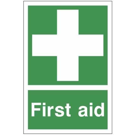First Aid Sign - FA - First Aid