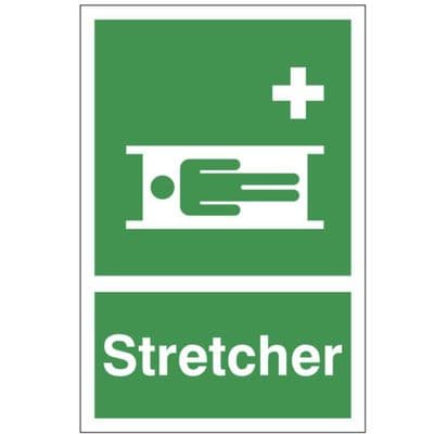 First Aid Sign - FA - Stretcher
