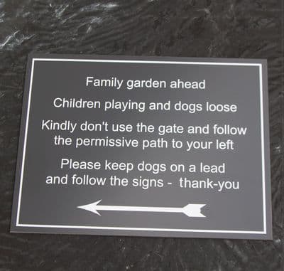 Footpath and Permissive Path Signs