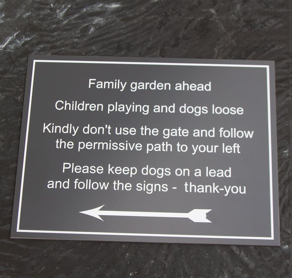 Footpath and Permissive Path Signs