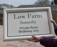 Framed Aluminium Signs - Tough & Durable | The Sign Maker Shop