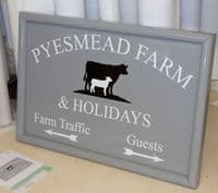 Framed Aluminium Signs - Tough & Durable | The Sign Maker Shop