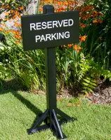 Free Standing Painted Signs with Posts | The Sign Maker Shop