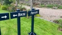 Free Standing Painted Signs with Posts | The Sign Maker Shop