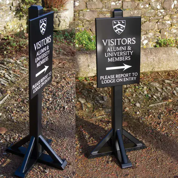 Free Standing Painted Signs with Posts | The Sign Maker Shop