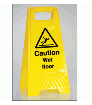 Freestanding Hazard Sign - Caution Wet Floor (2741)