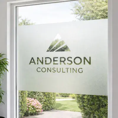 Frosted Window Vinyl - Including a Standard Image