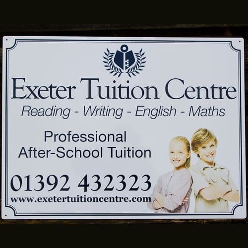 Online Sign Maker | Full Colour Aluminuium Plate