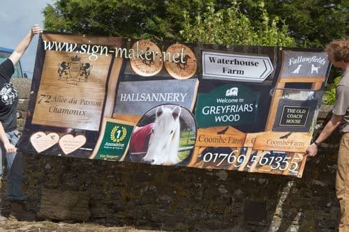 Full Colour Printed PVC Banners