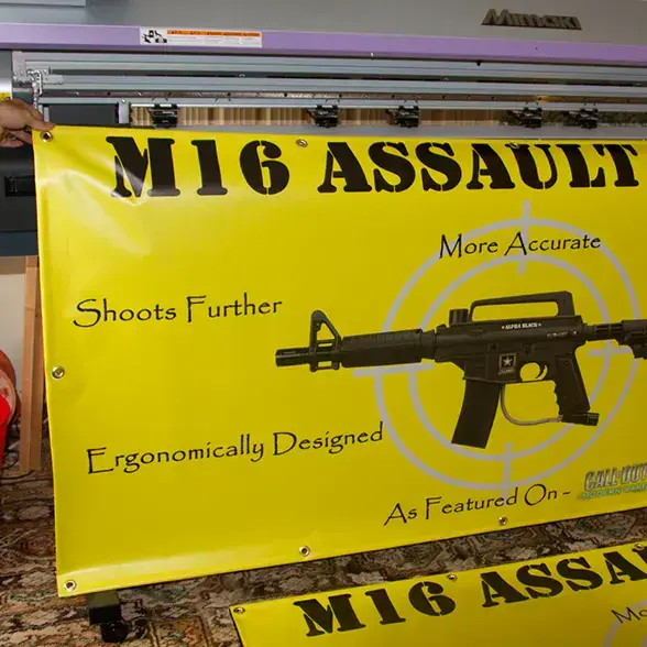 Full Colour Printed PVC Banners