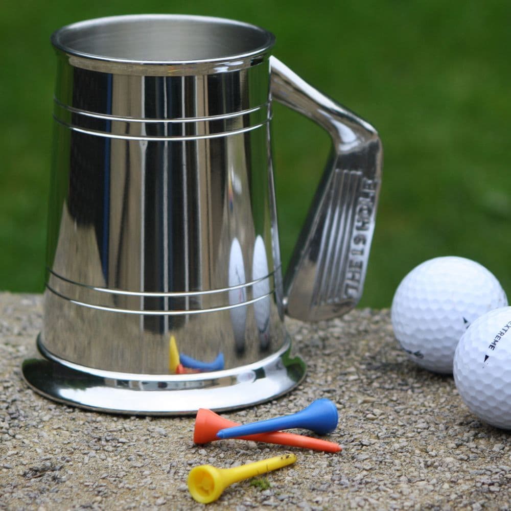 Golfers Tankard - 1 Pint - Pewter