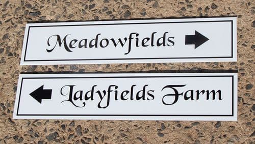 Good Value House Sign - Aluminium Composite| The Sign Maker Shop