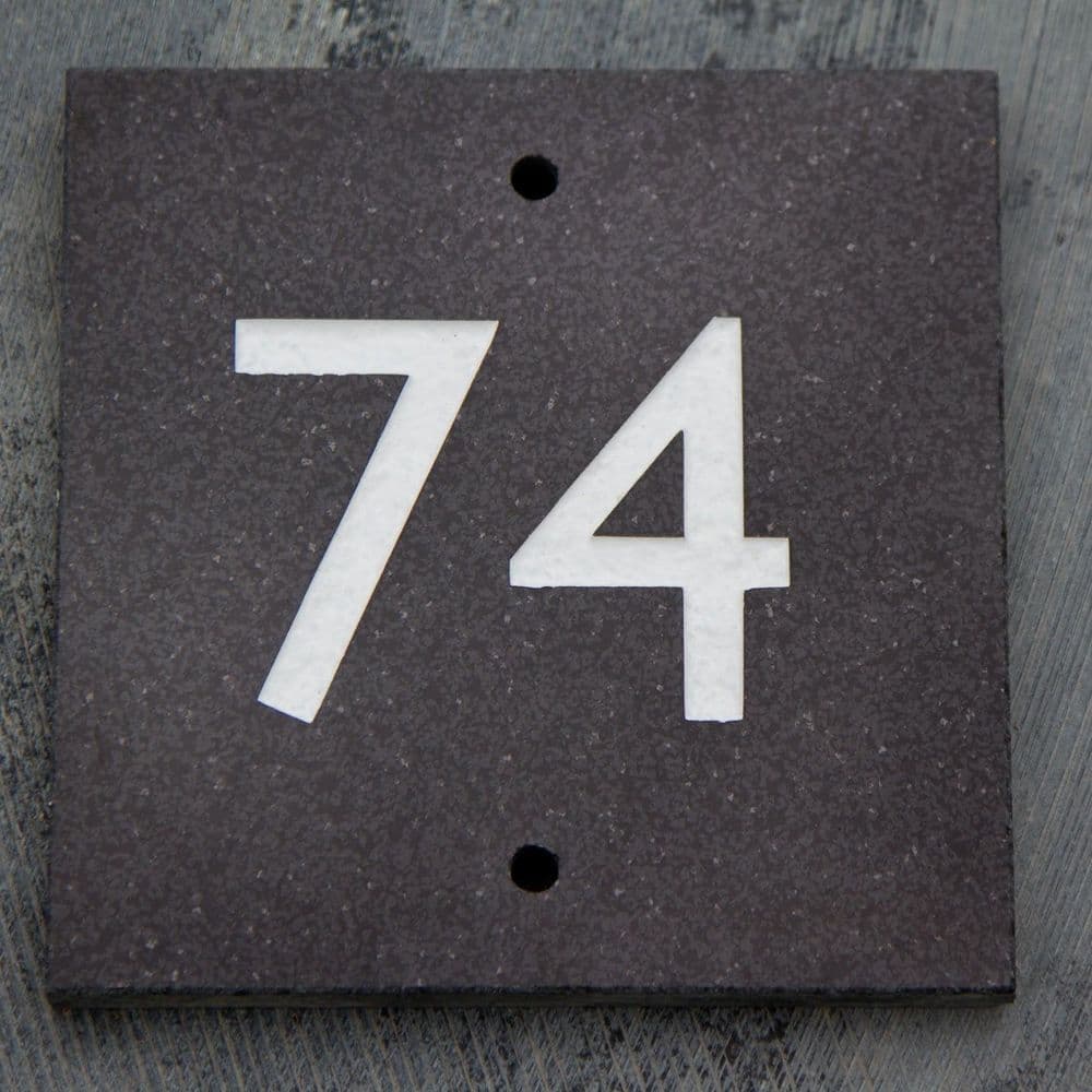 Granite and Marble House Numbers