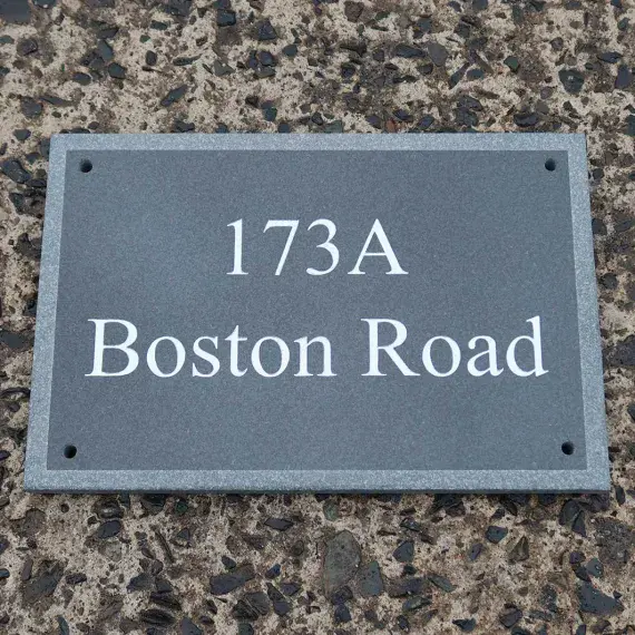 Granite House  Name Plates 20mm thick| The Sign Maker Shop
