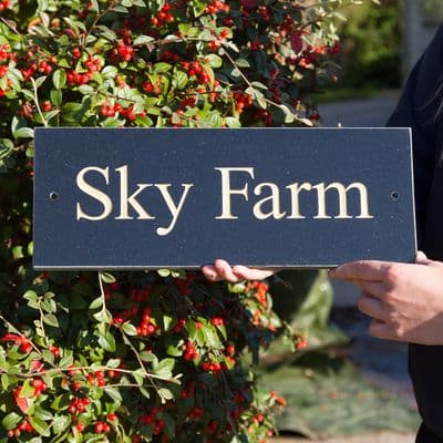 Granite & Marble House Name Plates 10mm thick