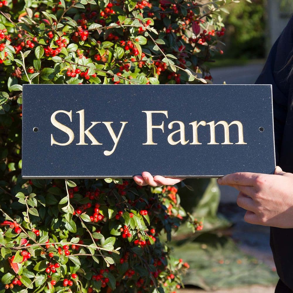 Granite & Marble House Name Plates 10mm thick