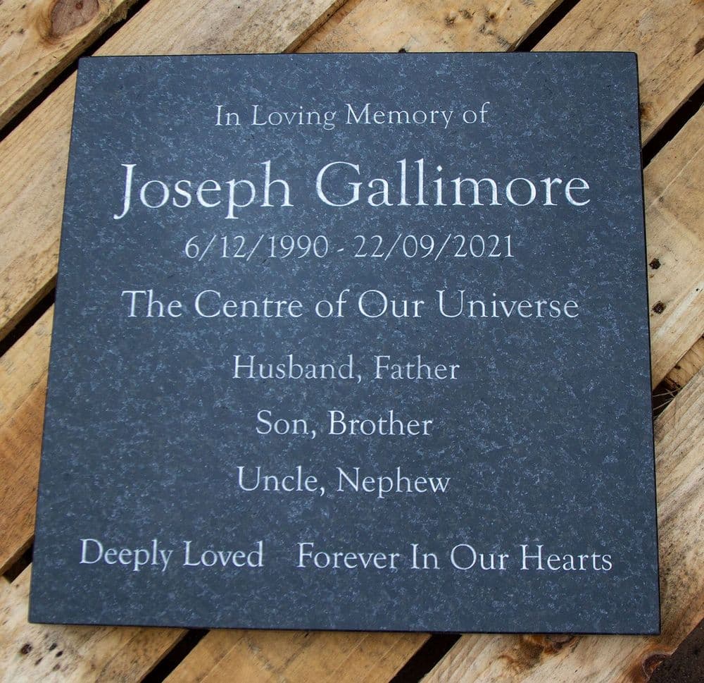 Granite Memorial 30mm thick - Cut to Size