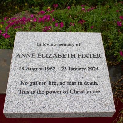 Granite Memorial Tablets