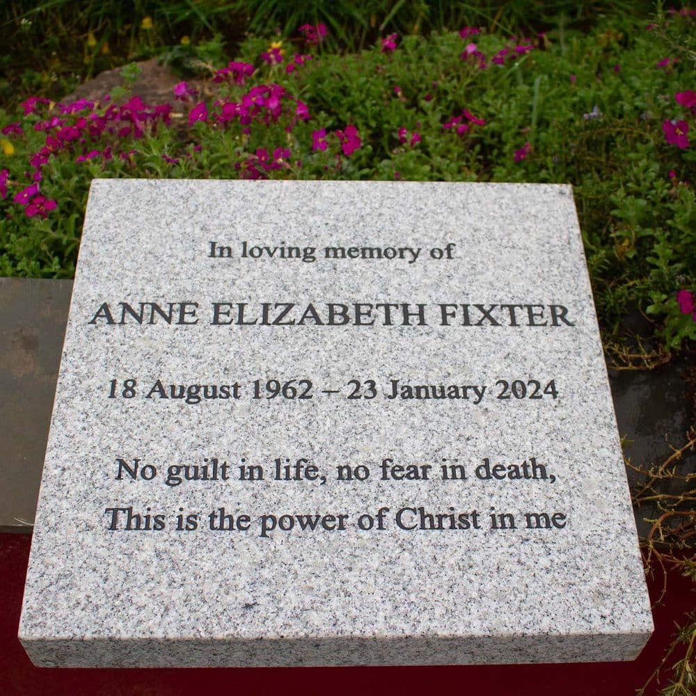 Granite Memorial Tablets