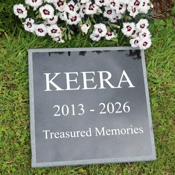 Polished Granite  Memorials - 15mm thick | The Sign Maker Shop