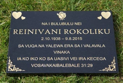 Granite Memorial Tablets - 20mm thick | The Sign Maker Shop
