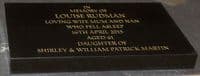 Granite Wedges with Engraved Lettering | The Sign Maker Shop
