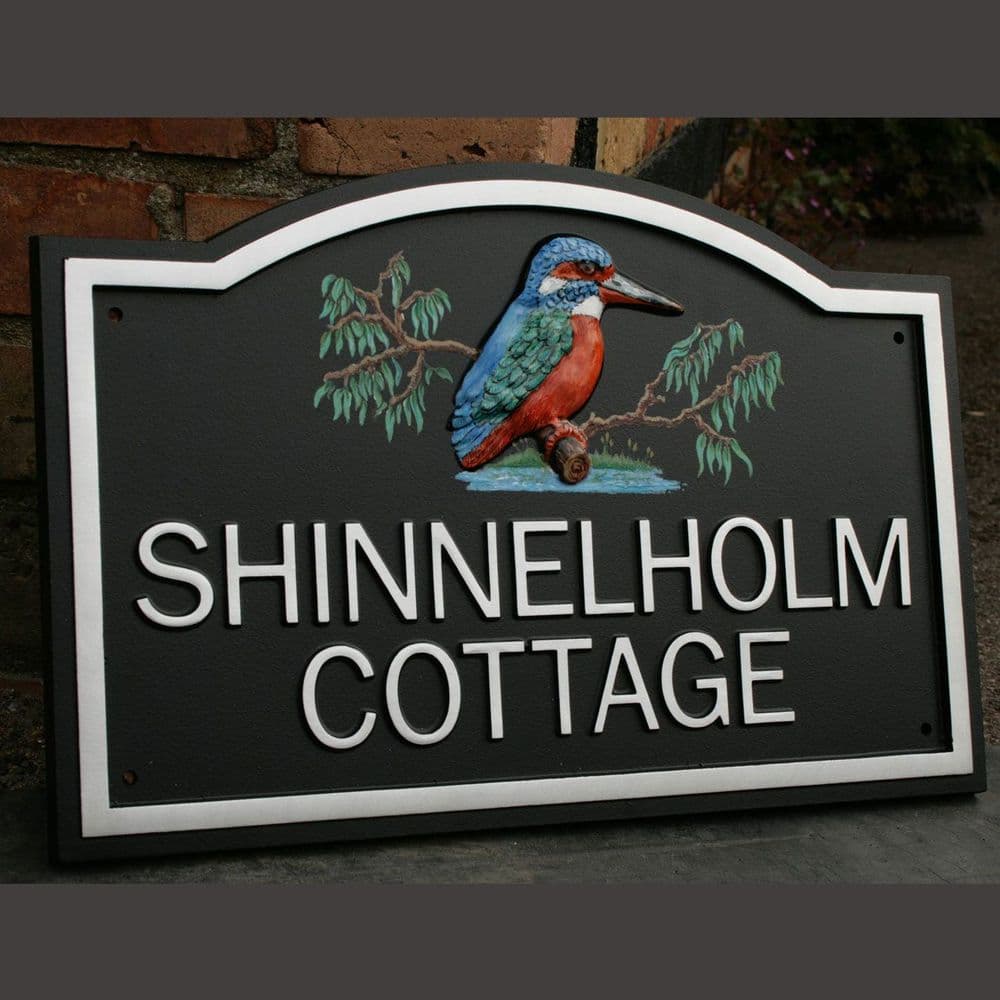 Modern Hand Painted Cast Signs