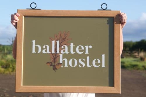 Hanging sign with oak frame and full colour design | The Sign Maker Shop