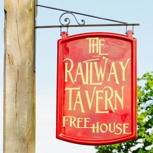 Hanging Pub Sign with Bracket |  The Sign Maker Shop