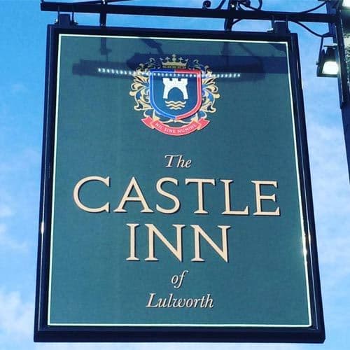 Text Pub Sign Hanging Pub Sign SM-DS3242 | The Sign Maker Shop