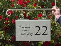 Double sided Painted Hanging Signs | The Sign Maker Shop