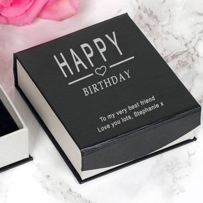 Happy Birthday Heart Necklace (005)