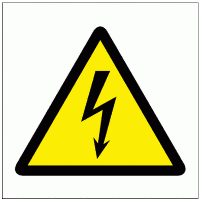 Hazard Sign - WAE - Electrical Symbol