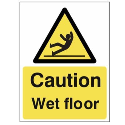 Hazard Sign - WAG - Caution Wet Floor