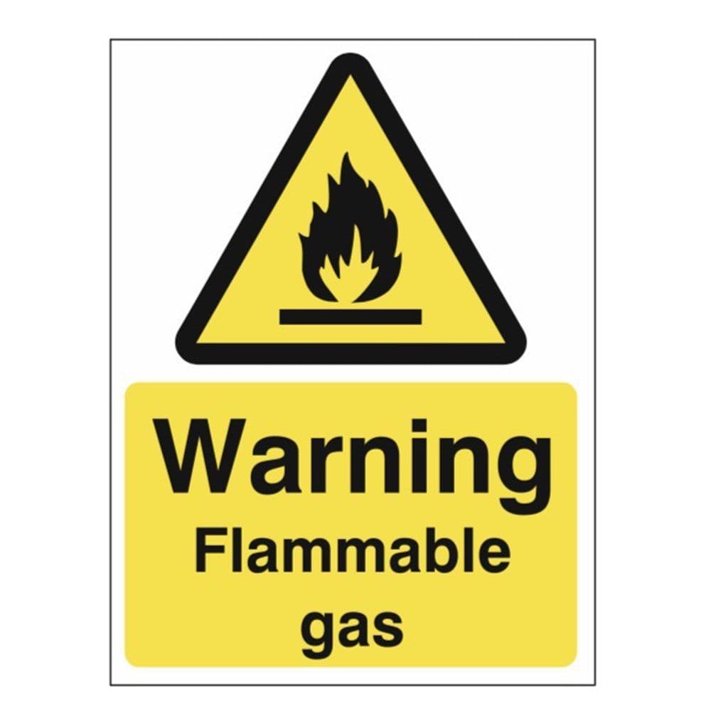 Hazard Sign - WAG - Danger Flammable Gas