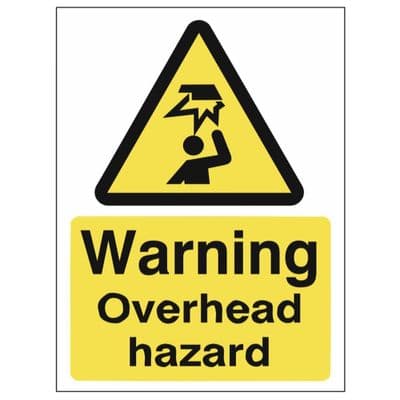Hazard Sign - WAG - Overhead Hazard