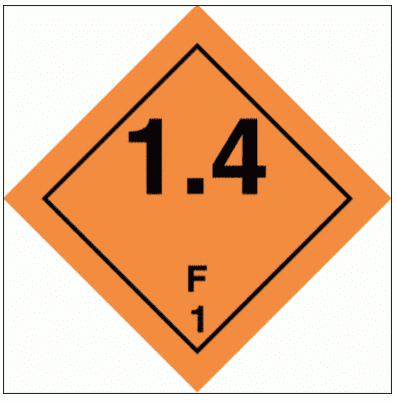 F Class 1 1.4 Hazardous Substance Diamond - 2225| The Sign Maker