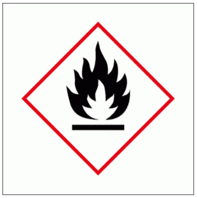 Hazardous Substance Diamond - Flammable Symbol (2280)