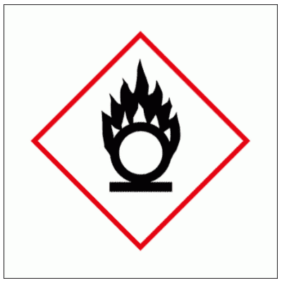 Oxidising Symbol Hazardous Substance Diamond - 2281| The Sign Maker