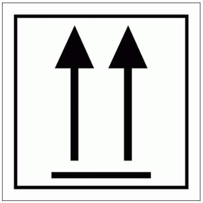 Black Orientation Mark Hazardous Substance Sign - 2300| The Sign Maker