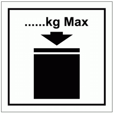 Hazardous Substance Sign - IBC's Capable Of Being Stacked